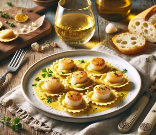 Ravioles de Saint-Jacques: Ein Meisterwerk der französischen Küche Ravioli_Saint-Jacques