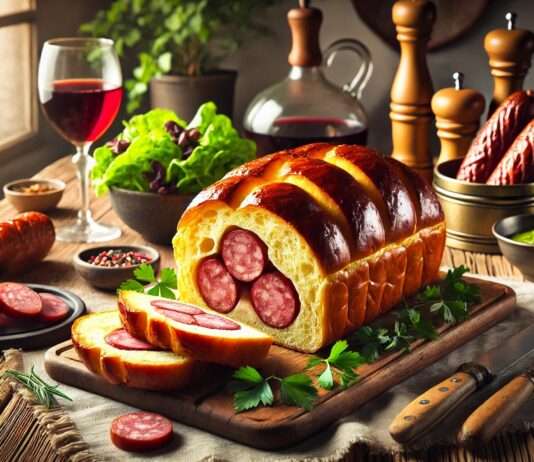 Aus den Bouchons von Lyon: Die Geschichte und das Rezept des Saucisson Brioché Saucisson_Brioche