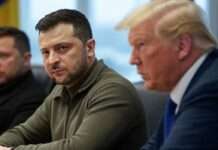 Gipfeltreffen in Aussicht? Selenskyj deutet Gesprächsbereitschaft mit Putin an – unter Vermittlung von Trump Selenskyj_Trump_Illustration