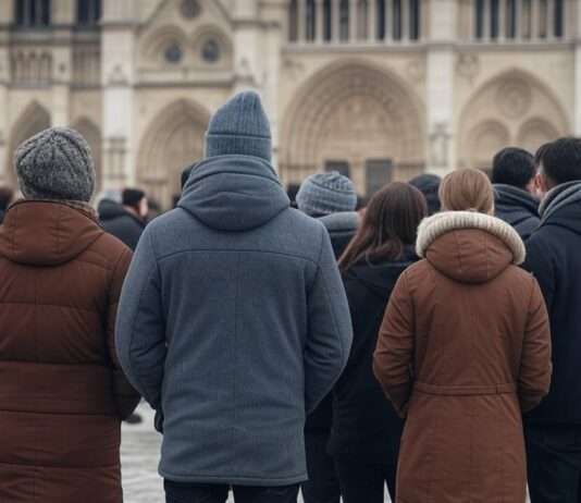 Notre-Dame de Paris: Schon über 860.000 Besucher seit der Wiedereröffnung Touristen_Besucher_Notre-Dame_Illustration