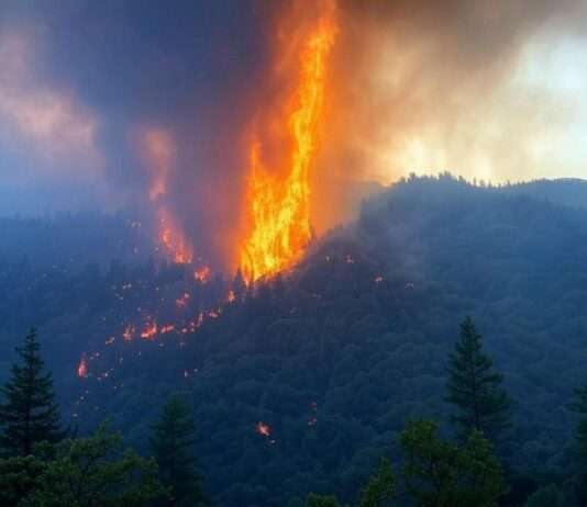 Kalifornien in Flammen: Die aktuellen Waldbrände und ihre Ursachen Waldbrand_Illustration
