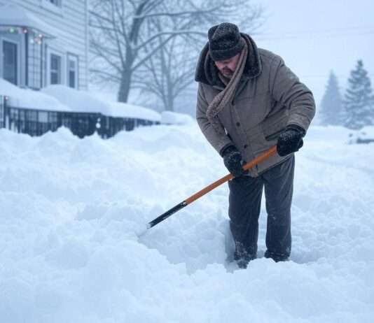 Eine Schneekatastrophe biblischen Ausmaßes: Wintersturm über den USA Winter_USA_Illustration