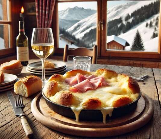 Winter in den französischen Alpen: Croûte Savoyarde – Ein rustikales Alpenvergnügen Croute_Savoyarde