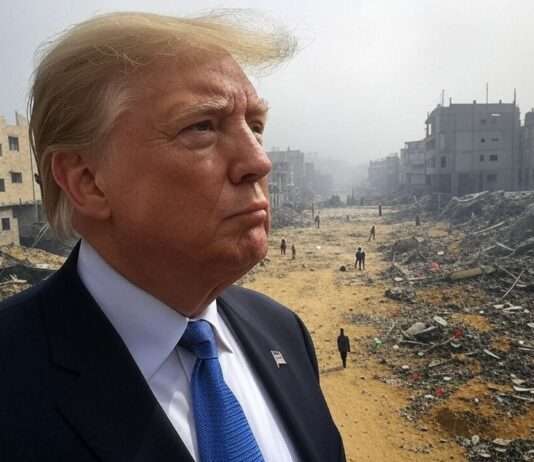 Amerikas neue Expansion: Trumps Pläne für den Gazastreifen Donald_Trump_Gaza_Illustration