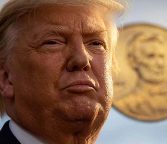 Donald Trump will den Penny abschaffen – „Verschwendung!“ Donald_Trump_Penny_Illustration