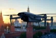 Ukraine intensiviert Drohnenangriffe auf russische Energieinfrastruktur Drohne_Moskau_Illustration