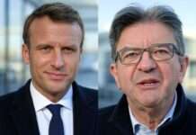 Macron, La France Insoumise und der Antisemitismus-Vorwurf: Eine Eskalation mit politischer Sprengkraft Emmanuel-Macron_Jean-Luc-Melenchon_Illustration