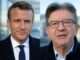 Macron, La France Insoumise und der Antisemitismus-Vorwurf: Eine Eskalation mit politischer Sprengkraft Emmanuel-Macron_Jean-Luc-Melenchon_Illustration