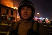 Flammenmeer im Morgengrauen: Zwei Tote bei Wohnhausbrand in Cherbourg Feuerwehr_Hausbrand_Illustration