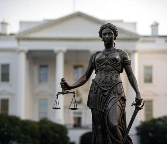 Attentat von Nizza: Brahim Aouissaoui zu lebenslanger Haft ohne Aussicht auf Entlassung verurteilt Justiz_US-Regierung_Illustration