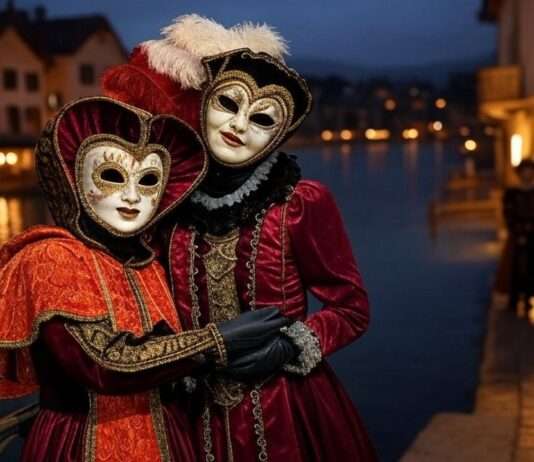 Annecy – Karneval im venezianischen Stil Karneval_Annecy_Illustration