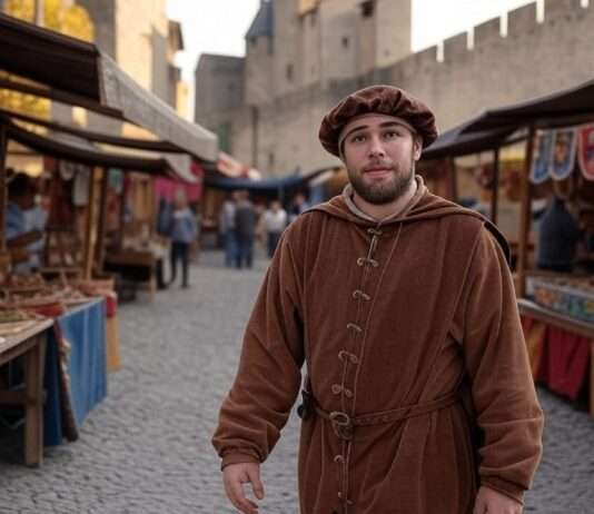 Carcassonne – wenn die Mauern zu flüstern beginnen Karneval_Carcassonne_Illustration