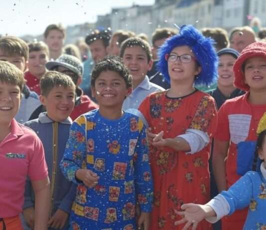 Granville – Der maritime Karneval der Normandie Karneval_Granville_Illustration