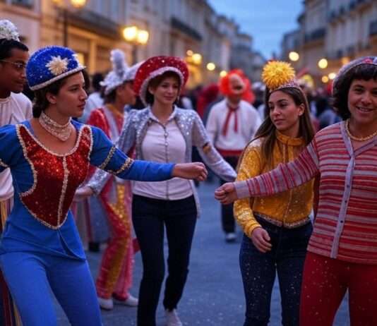 Montpellier – Karneval mit südfranzösischem Rhythmus Karneval_Montpellier_Illustration