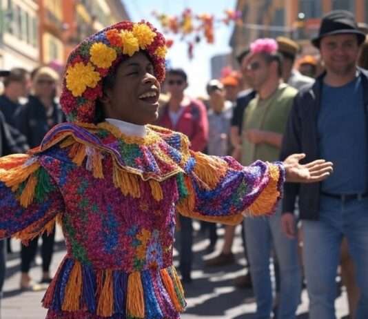Nizza – Der glamouröseste Karneval Frankreichs Karneval_Nizza_Illustration