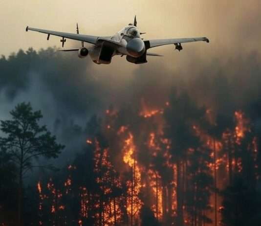 Die Ukraine-Krise: Ein unbemerkter Klimakiller? Krieg_CO2_Illustration