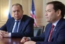 EILMELDUNG: USA und Russland nehmen Gespräche über Ukraine-Krieg auf – ohne Kiew Lawrow_Rubio_Illustration