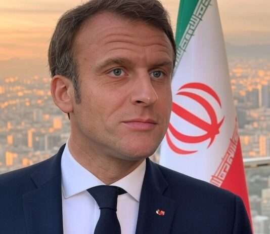 Wirtschaft unter Druck: Wie der Israel-Iran-Konflikt Deutschland und Frankreich trifft Macron_Iran_Illustration