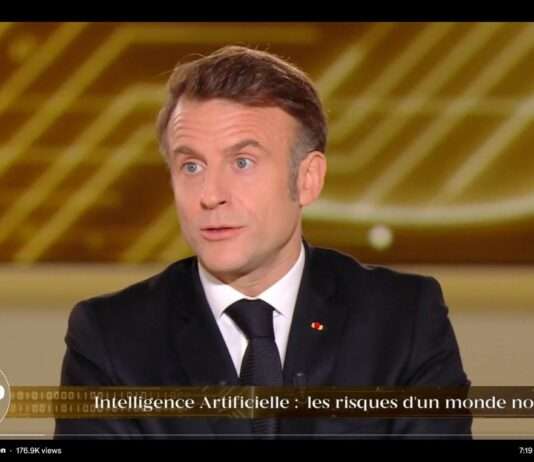 Macron im Interview: Künstliche Intelligenz als geopolitische Herausforderung – Frankreichs Ambitionen Macron_TV-Interview_ScreenF2