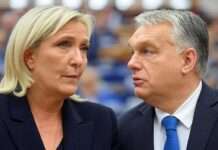 Nach Orbán: Europas Rechte verliert ihr Gravitationszentrum Marine-Le-Pen_Victor-Orban_Illustration