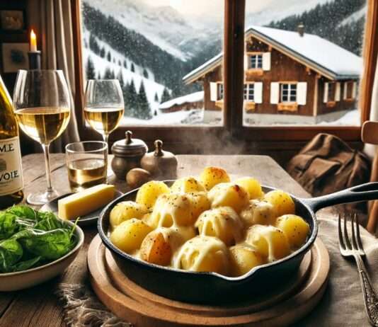 Winter in den französischen Alpen: Matouille – Das unbekannte Käsevergnügen aus Savoyen Matouille