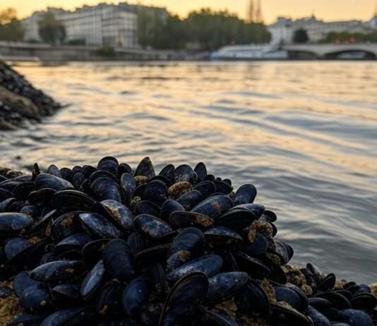 Comeback der Süßwassermuscheln: Die Seine erholt sich – und zeigt, dass Naturschutz wirkt Miesmuscheln_Seine_Paris_Illustration