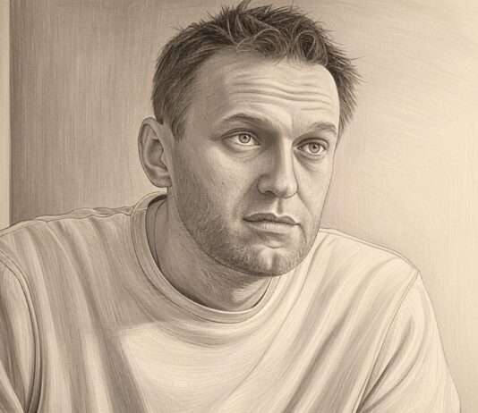 Paris ehrt Alexej Navalny mit eigener Avenue Navalny_Zeichnung_Illustration