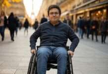 100 % Kostenübernahme für Rollstühle – Ein Durchbruch für Menschen mit Handicap Person_Rollstuhl_Paris_Illustration