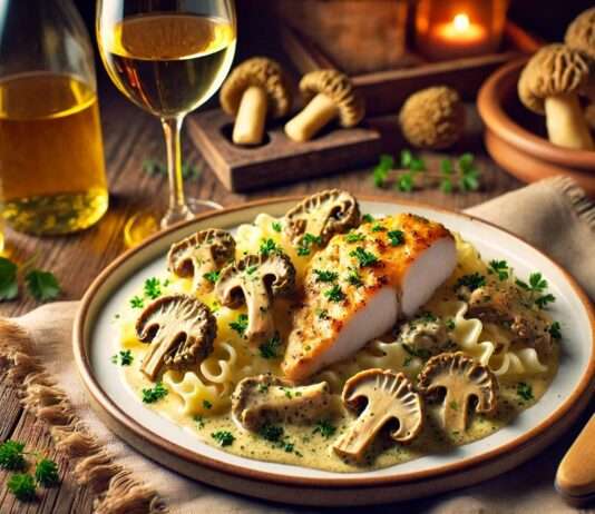 Poulet au Vin Jaune et aux Morilles: Das Edelste aus dem Jura Poulet-au-Vin-Jaune