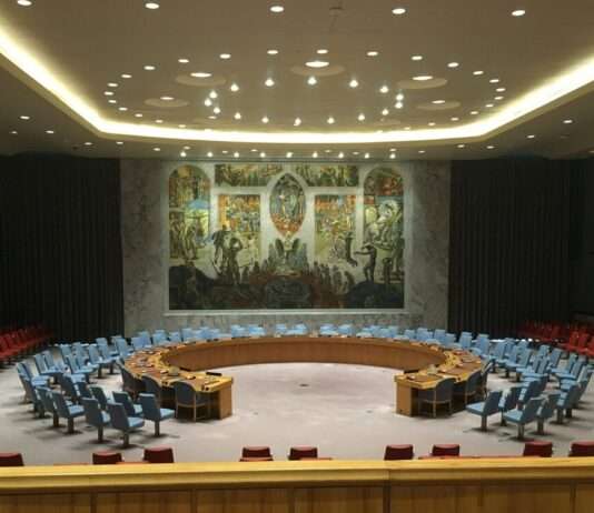 USA und Russland stimmen gemeinsam gegen UN-Resolution zum Ukraine-Krieg Salle_du_Conseil_de_Sécurité_de_l'ONU