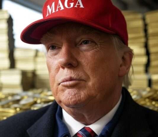 Trumps 5. Woche: Annäherung an Russland und innenpolitische Umwälzungen Trump_MAGA_Fort-Knox_Illustration