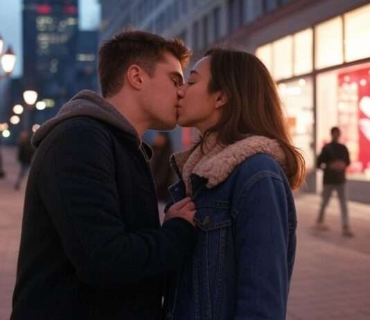 Valentinstag in turbulenten Zeiten: Romantik zwischen Kommerz, Krisen und kulturellen Unterschieden Valentinstag_Kommerz_Illustration