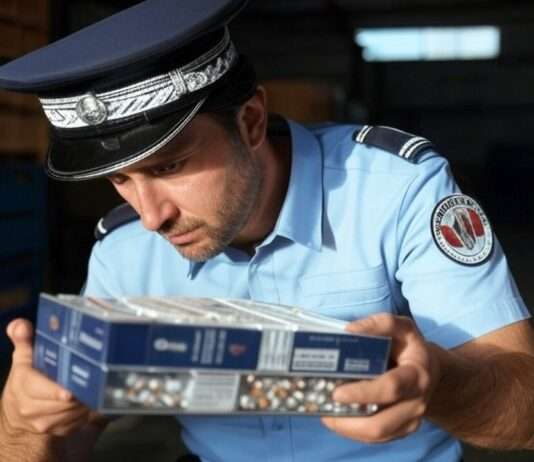 Rekordfund: 76 Tonnen geschmuggelte Zigaretten in Neukaledonien sichergestellt Zigarettenschmuggel_Zoll_Illustration