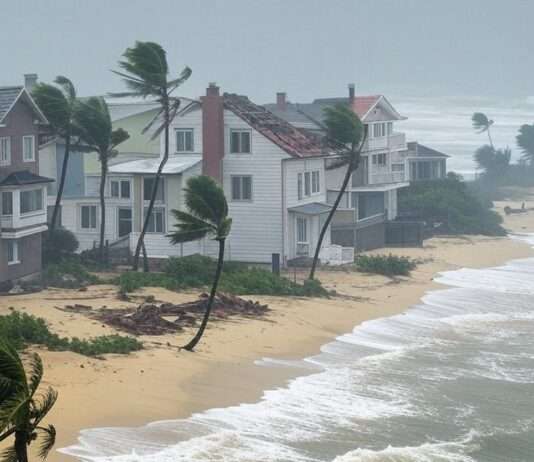 Unwetter in Spanien, Zyklon vor Australien – doch der Klimawandel bleibt die große vergessene Krise Zyklon_Illustration