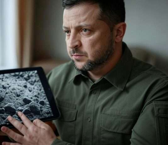 Seltene Erden für Waffen? Die Ukraine bietet den USA ein brisantes Geschäft an Selenskyj_seltene_Erden_Illustration