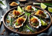 Austern modern zubereitet: Rockefeller 2.0 mit Wasabi-Panko-Kruste Austern_Rockefeller