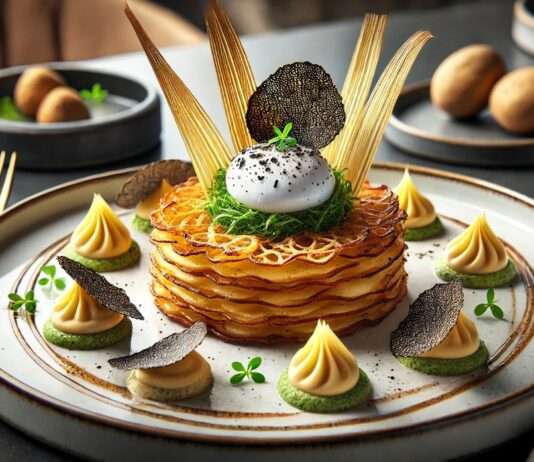 Galette Berrichonne Revisitée: Eine moderne Interpretation der Kartoffel-Galette aus Berry mit Trüffel Berrichonne_Kartoffel_Galette