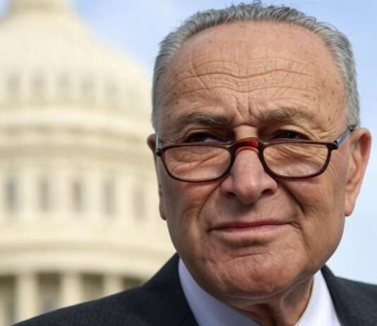 US-Senat verhindert Shutdown der Regierung, aber die Demokraten sind tief gespalten Chuck_Shumer_Capitol_Illustration