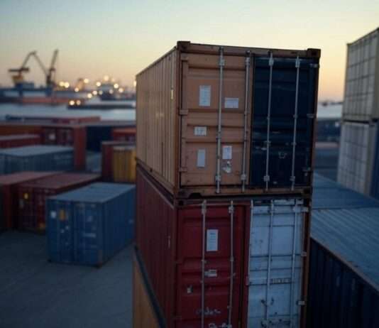 Dunkerque: Frankreichs neues Einfallstor für Kokain? Container_Hafen_Illustration