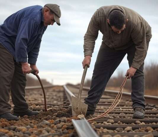 Kupferklau legt Züge und Telekommunikation lahm Diebstahl_Kupferkabel_Illustration
