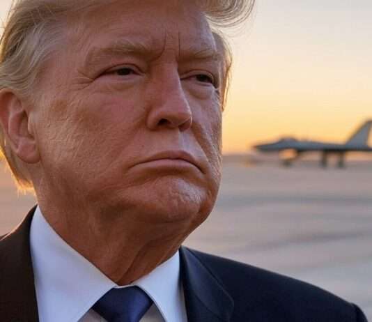 F-47: Amerikas neues Tarnkappenflugzeug als strategisches Signal Donald_Trump_Kampfjet_Illustration