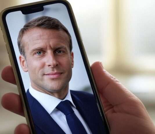 EILMELDUNG: Betrügerische SMS im Namen von Emmanuel Macron – der Élysée-Palast warnt Emmanuel Macron_Illustration