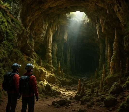 Verborgene Welten: Spektakuläre Höhlenentdeckung in der Bourgogne Entdeckung_Höhle_Illustration
