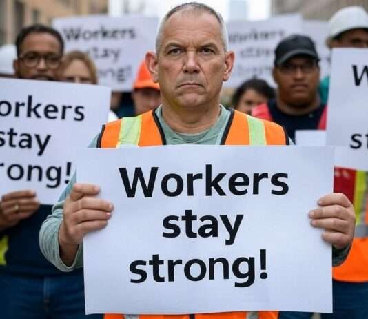 USA im Entlassungsfieber: Trumps Sparkurs trifft die kleinen Leute Entlassungen_DOGE_USA_Illustration