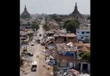 Verheerendes Erdbeben in Südostasien: Über 1.000 Tote und mehr als 2.300 Verletzte in Myanmar Erdbeben_Myanmar_Screenshot-X