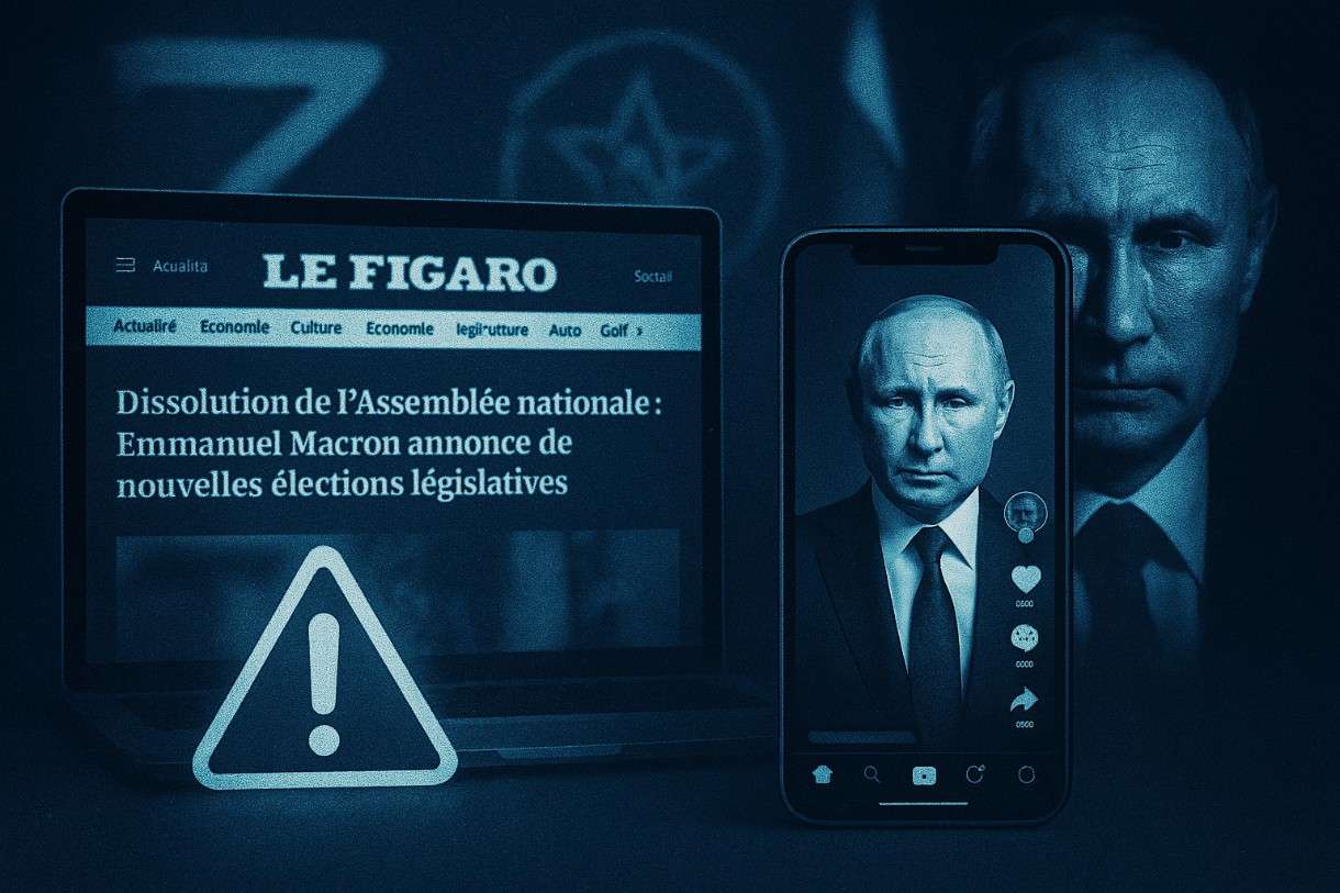 Russische Propaganda: Wie gefälschte Videos Frankreichs Meinung beeinflussen sollen