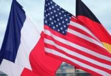 Der „Trump-Trade“ ist vorbei: Auswirkungen auf Frankreich und Deutschland Flaggen_Frankreich_USA_Deutschland_Illustration