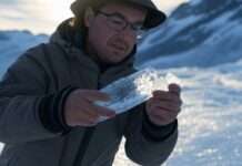 Gefrorene Zeitkapseln: Wie Forschende in Grenoble das Gedächtnis der Erde retten wollen Forschung_Gletscher_Eis_Illustration