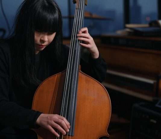 Victoires de la musique classique 2025: Ein Abend im Zeichen der Musikerinnen Frau-spielt-Kontrabass_Illustration