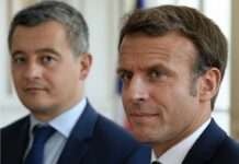 „Antisemitismus ist ein Gift“ – Frankreichs Regierung unter Handlungsdruck nach Angriff auf Rabbiner Gerald_Darmanin_Emmanuel_Macron_Illustration